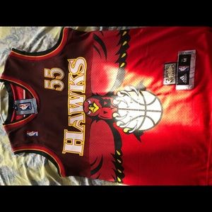 AUTHENTIC 1990s Dikembe Mutumbo Hawks Jersey New!!